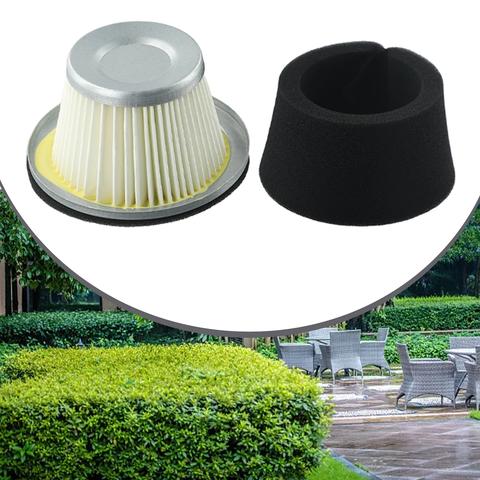 Engine Air Filter with Built-in Pre-Filter for EY22 and For EY20 Models Compliant with 227-32610-07 and 5Hp Rating