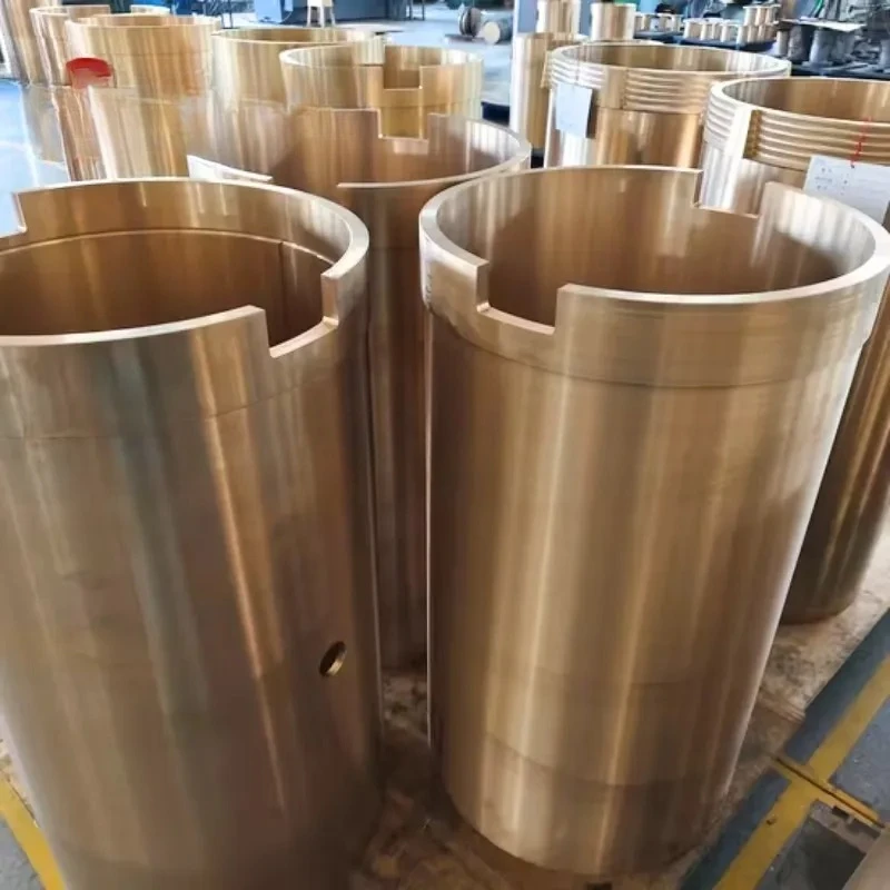 High Wear Resistant Tin Bronze Sliding Eccentric Main Shaft Bearing Oil-Lubricated for Symons for for 4FT 4.25FT 5.5FT 7FT