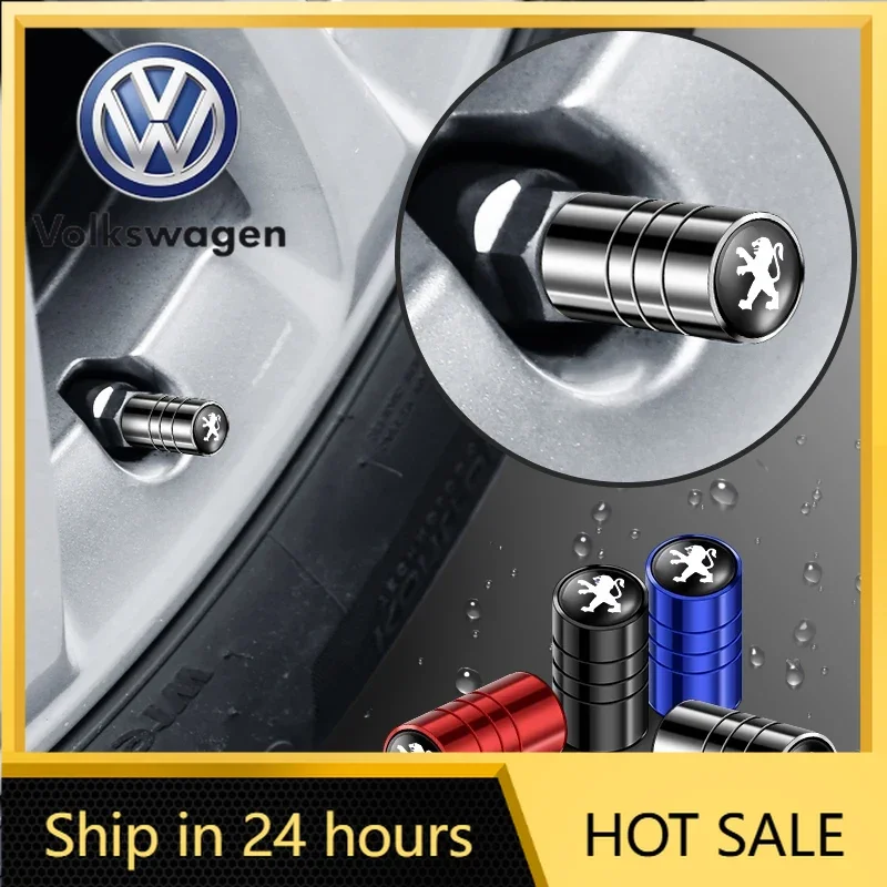 

Горячая новинка 2026: Комплект из 4 алюминиевых колпачков на ниппель с эмблемой для Peugeot 206, 207, 307, 308, CC, 3008, 4007, 4008, 5008, GTI, GT Line, Boxer