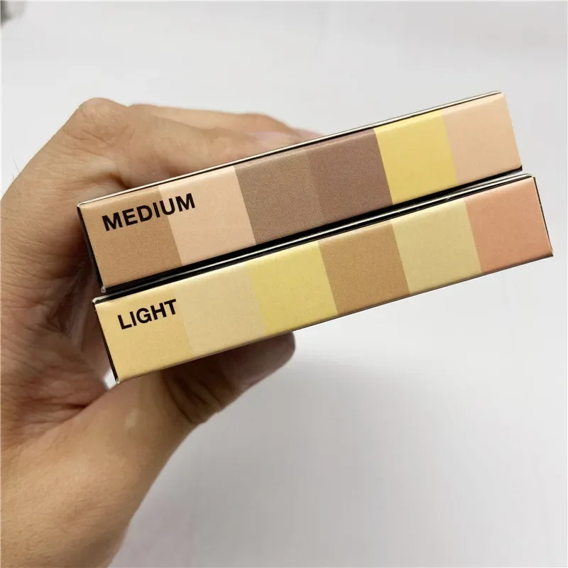 BRAND 6 Color Concealer Palette make up Face Contour Bronzer Make Up Face Foundation Cream Concealer kit maquiagem completo