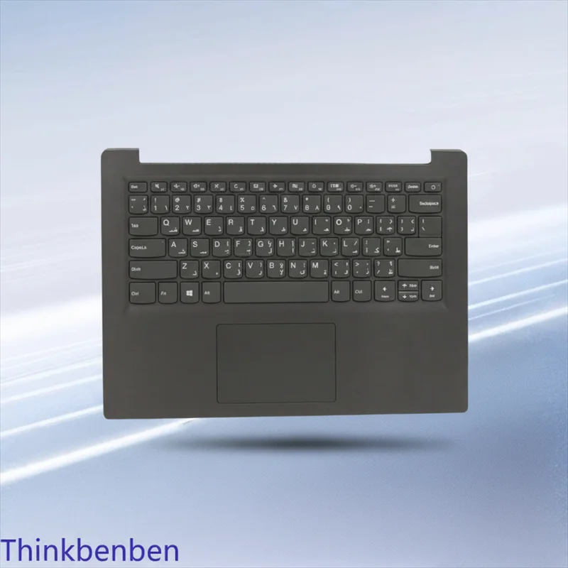

ARA Arabic IMR Iron Gray Keyboard Upper Case Palmrest Shell Cover For Lenovo V14 ADA ARE IGL IIL IKB IWL 5CB0X57171