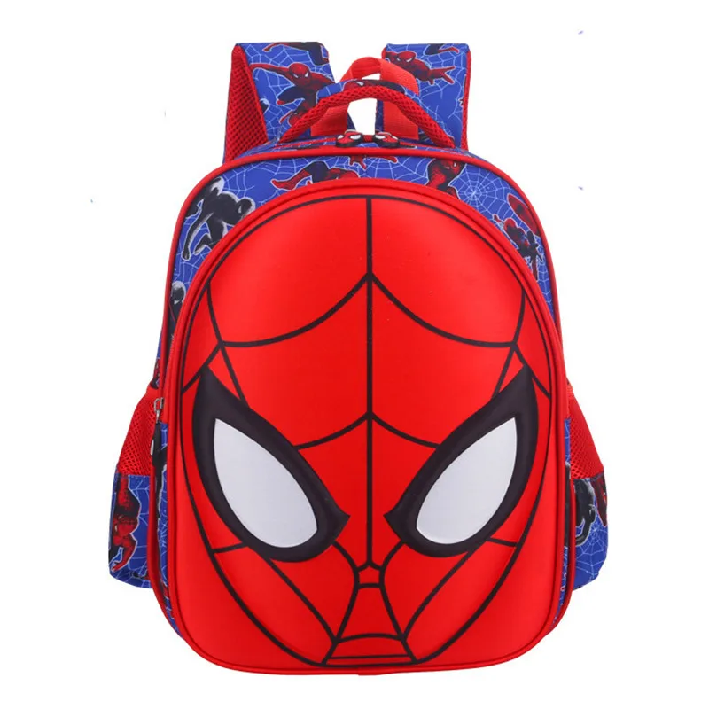 40cm Marvel Shoulder Bags Spider Man for Cartoon Student School Bag Cartoon 3d Stereo Kindergarten Backpack Travel Bags Gifts