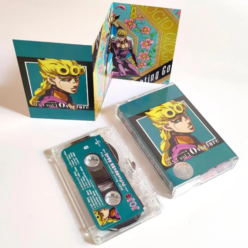 ジョジョの奇妙な冒険の写真,音楽テープ,カジョガロ,ギロバンナ