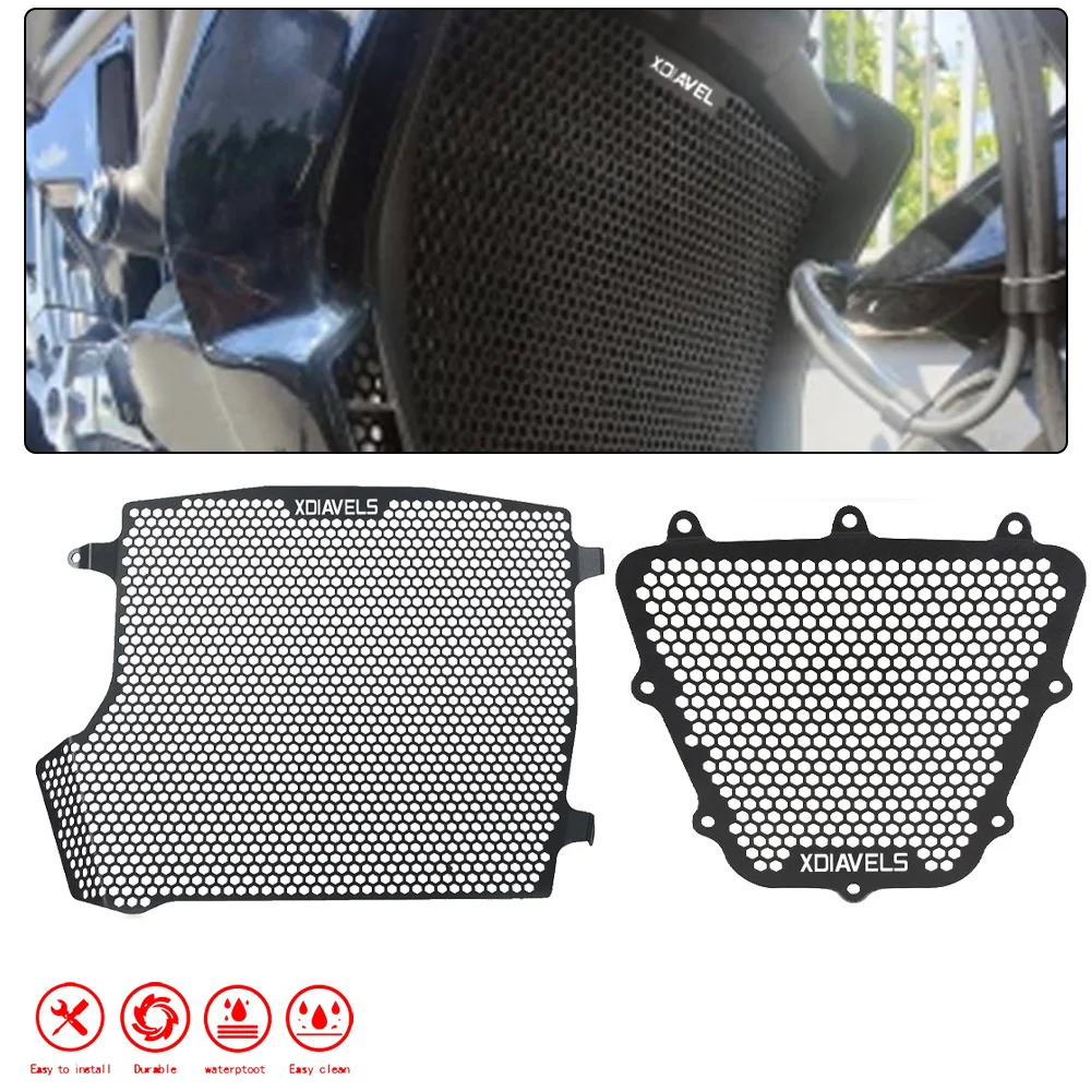 X DIAVEL X-DiavelS 2021-2024 2023 Radiator Grille Cover Oil Cooler Guard Set FOR Ducati XDiavelS 2016 2017 2018 2019 2020 2021