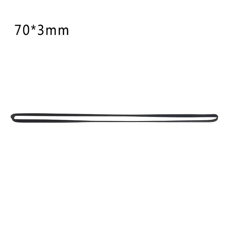 Ổ Đĩa phẳng Dây Bàn Xoay Dây Cao Su cho Vinyl Ghi Người Chơi Phono Rộng 3mm Trang Sức Giọt