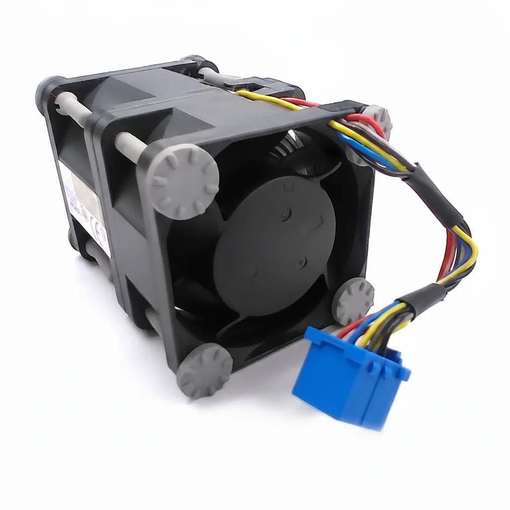 Dell G8KHX CPU Cooling Fan - 12 Volts - 40x40x56 - Standard - Dual Rotor - Front To Rear Air Flow - Used-Like New