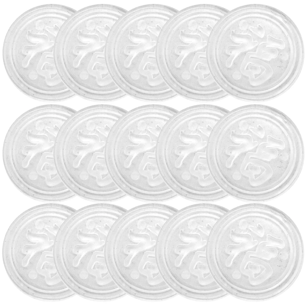 

100 Pcs Anti slip Pad for Glass Table Top Double Sided Suction Bumper Clear Silicone Spacer Furniture Legs Accessories