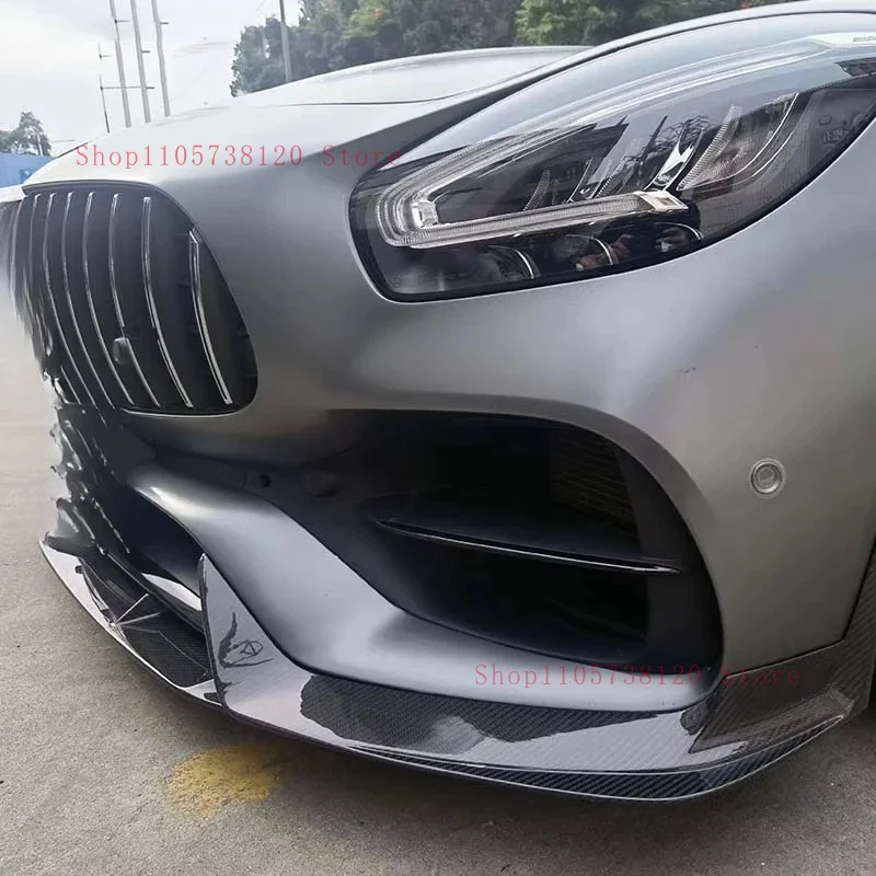 Factory Hot Bt Selling High Quality Dry Carbon Fiber Body Kit Front Spoiler Sp Bumper Lip Diffuser GT GTS GTC C0 Car