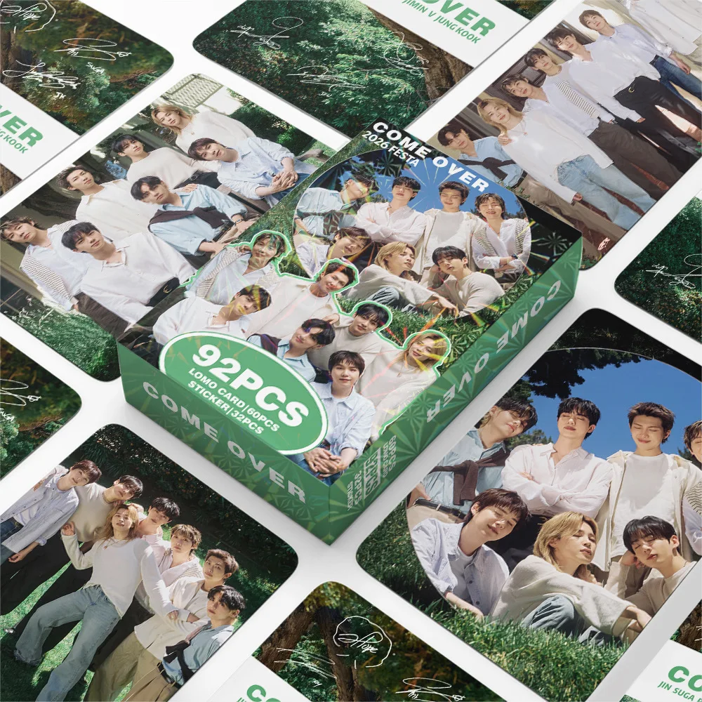 92 Celebrity Mini Cards 13th Anniversary 2026 FESTA Merch Photo Cards Stickers LOMO Fan Support Card Gifts view 5