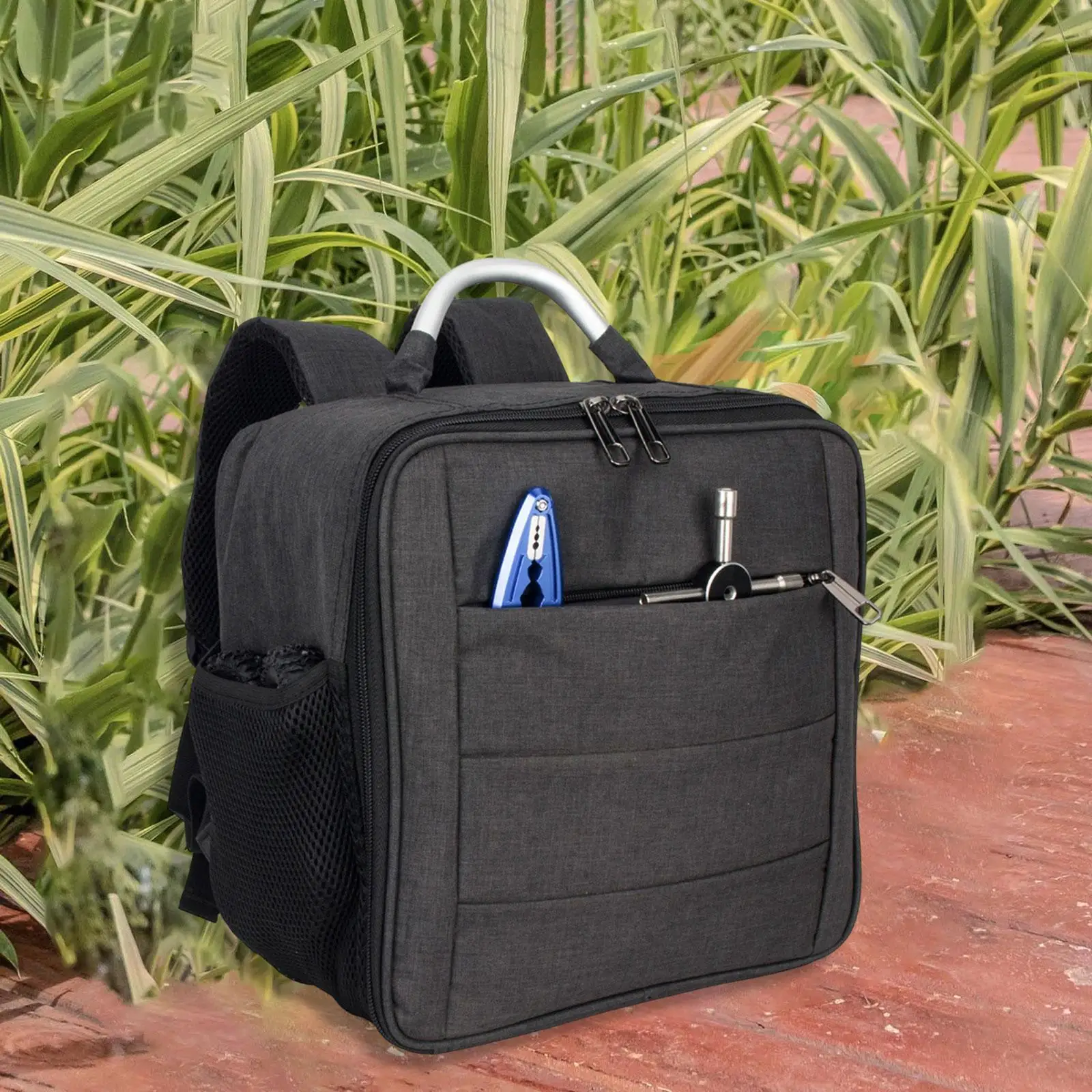 

1/18 RC Model Car Backpack, Multi pocket, Professional Practical, Storage Bag, Portable, Carrying for TRX4-m Bronco