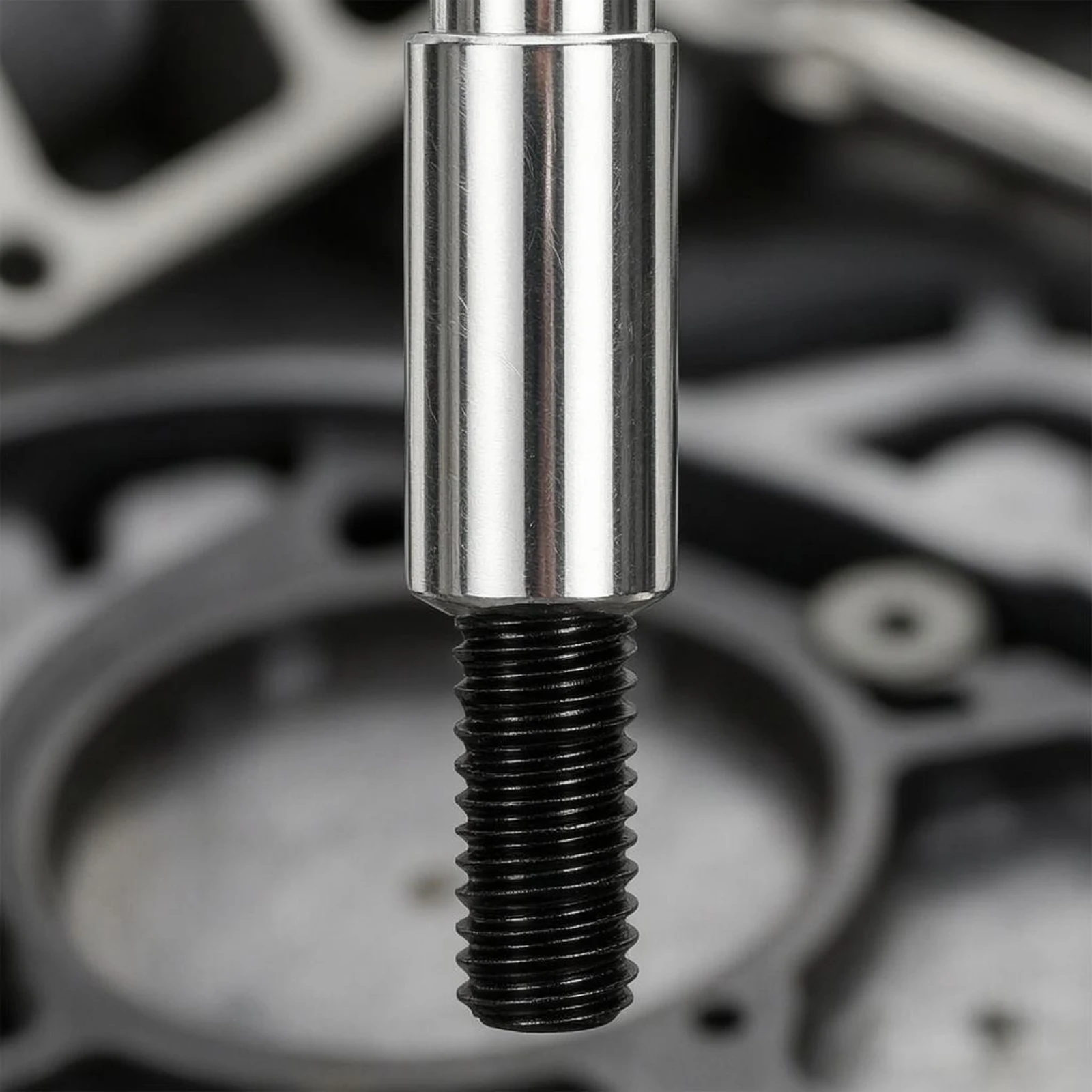 Kit de fixation T-Bolt avec trou central chromé, kit de fixation de couvercle de soupape de type T, pièce moteur, ensemble de 16 pièces