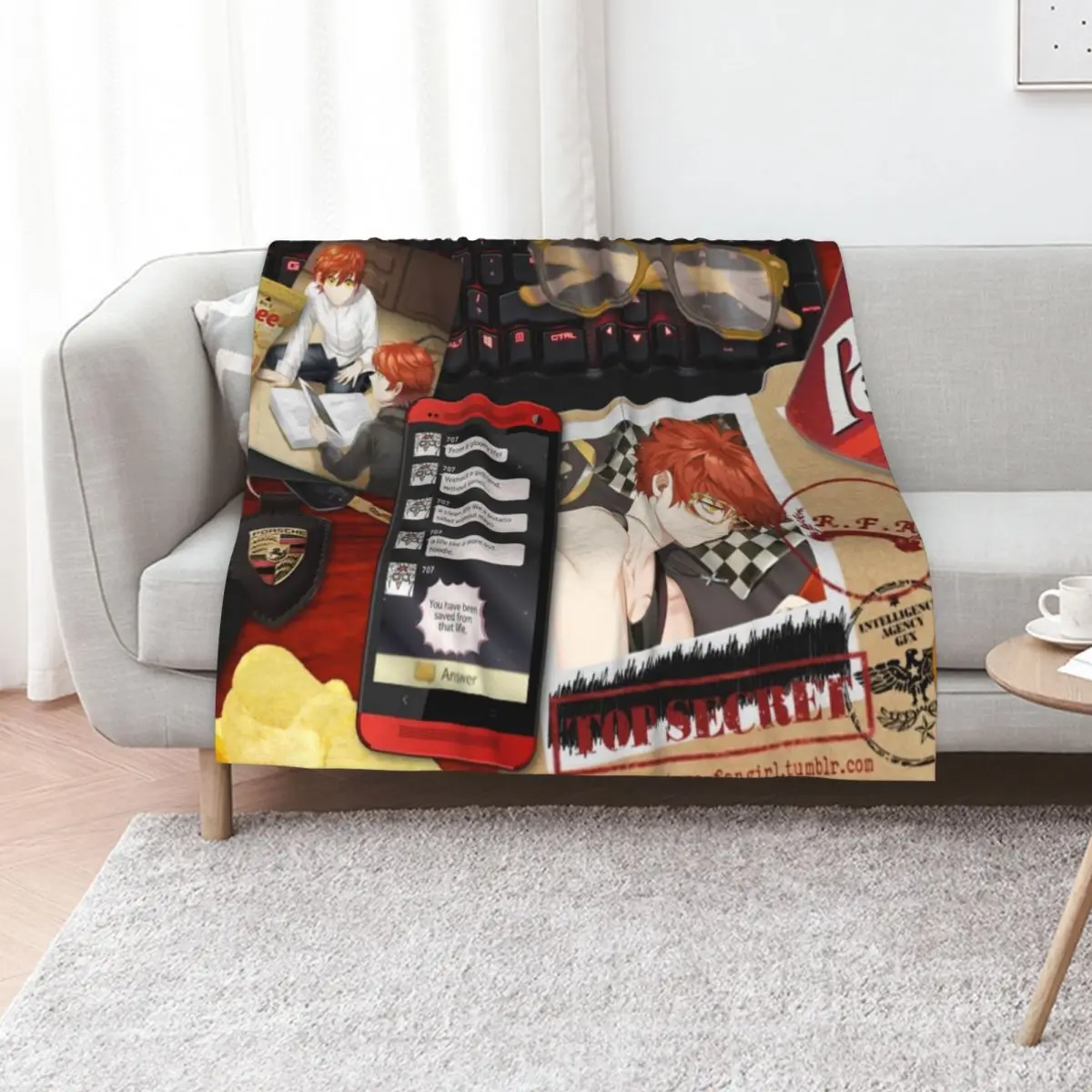

MysMe - 707 Throw Blanket Thins Blankets For Bed Comforter Designers Blankets
