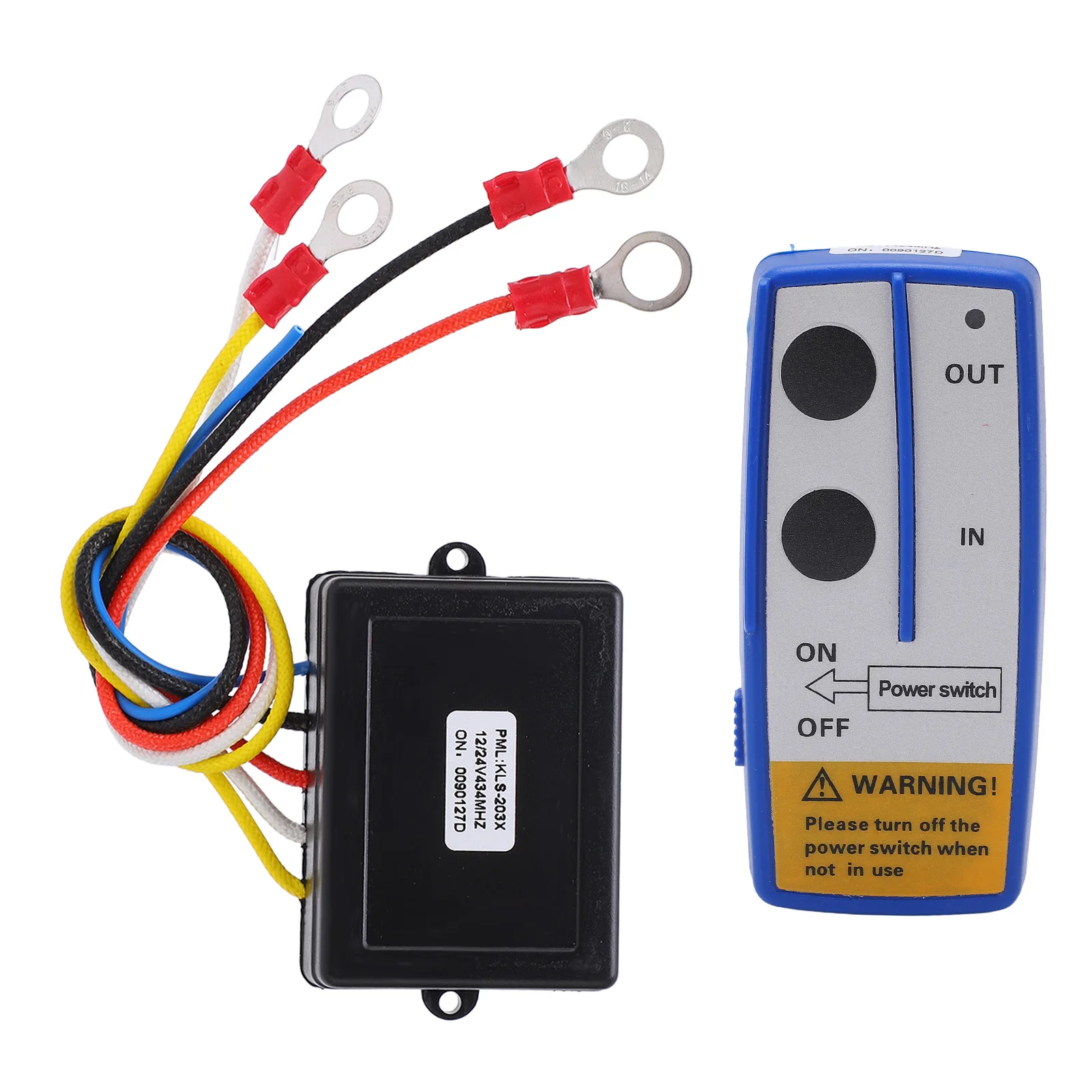 Universele Lier Draadloze Afstandsbediening Schakelset Met Ontvanger 12V 24V Voor Truck Jeep Atv Suv