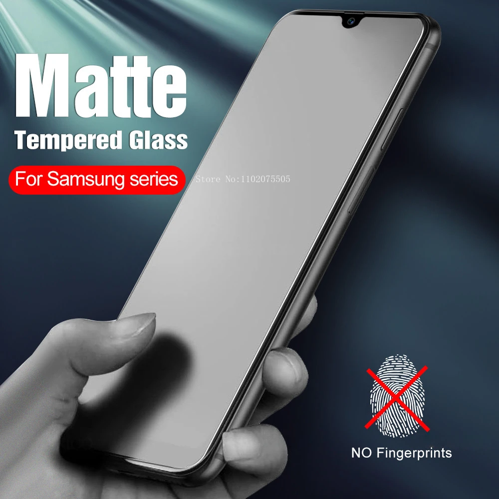 3 Stück matt gehärtetes Glas für Samsung Galaxy A02 A02S A12 A22 A22S A52 A72 M02 M02S M12 F12 M52 5G Displays chutz folie