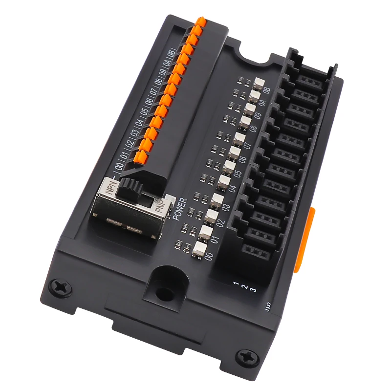 ENMG ESTB PLC Sensor Terminal Block Proximity Switch Connector 4/8/12/32-Way Distribution Module, 2-Wire 3-Wire NPN/PNP Compatib