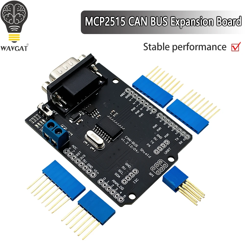 MCP2515 EF02037 CAN BUS Shield Controller Board Communication Speed High CAN V2.0B Module For Arduino For Freaduino DIY KIT