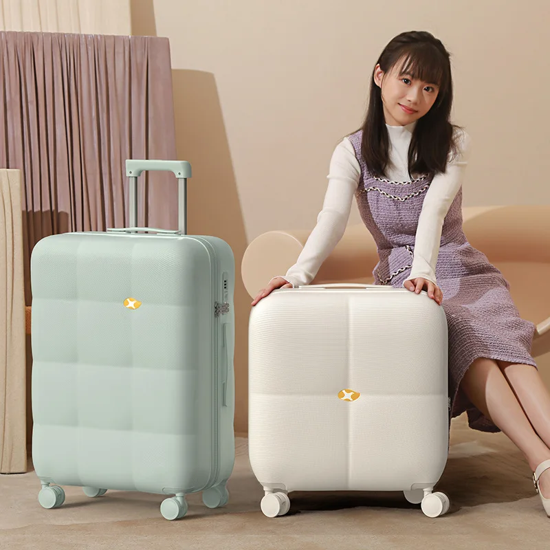 New Design Rolling Luggage Travel Suitcase Fashion Color Scheme Trunk Large Capacity Suitcases Silent Universal Wheel Luggage