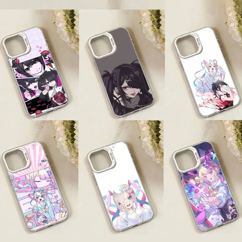 

NEEDY GIRL OVERDOSE Phone Case For iPhone 17,16,15,14,13,12,11,Pro,Max,Plus,Mini,X,XS,XR,8,S,SE Soft Black Case