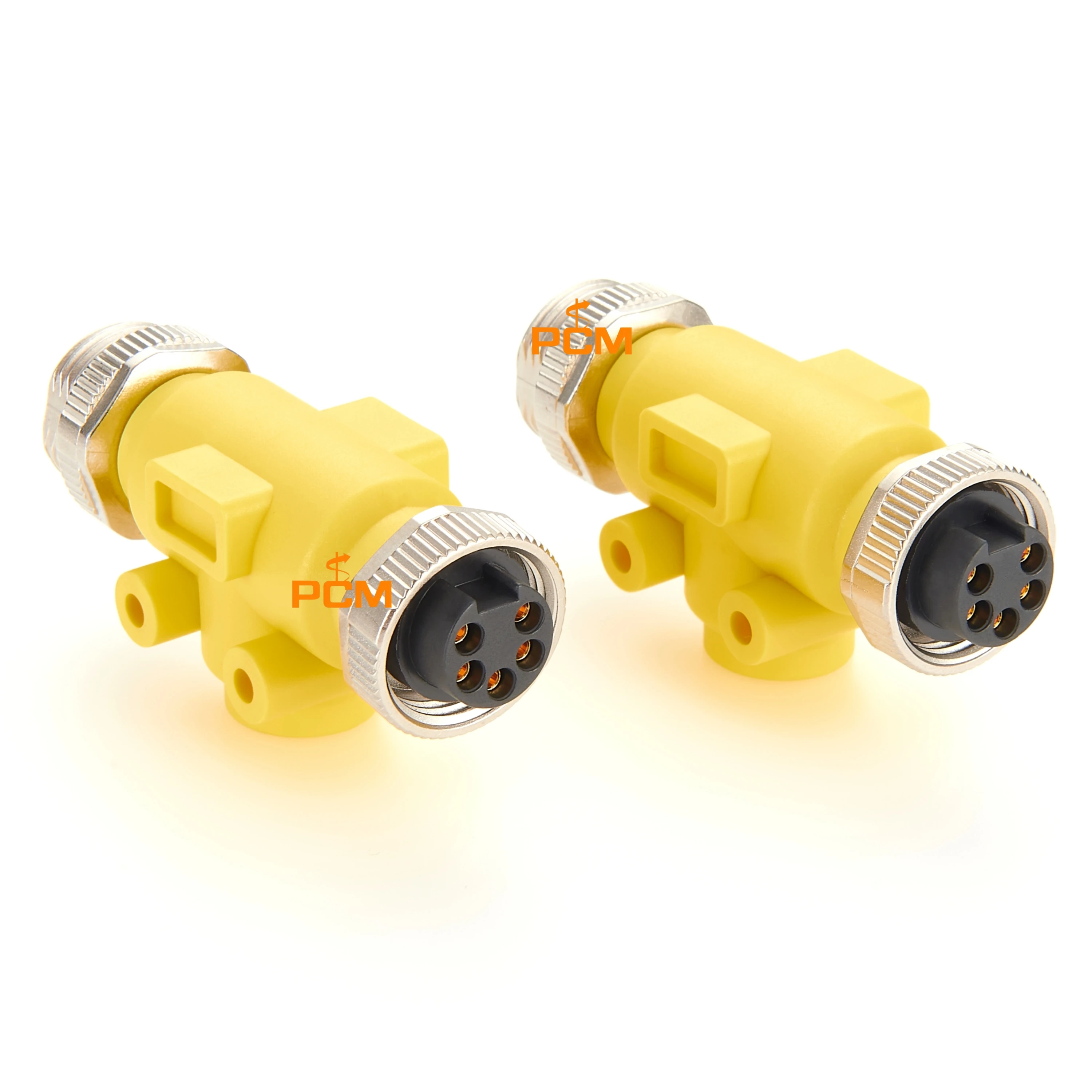 Mini-change 7/8" Female to Female Circular Connector Coupler Waterproof IP68 for Sensor Actuator Power Data Signal Cable CAN Bus