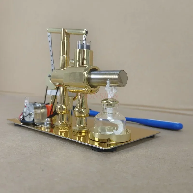 Physics teaching Stirling engine generator steam engine physics experiment science science production invention toy model small