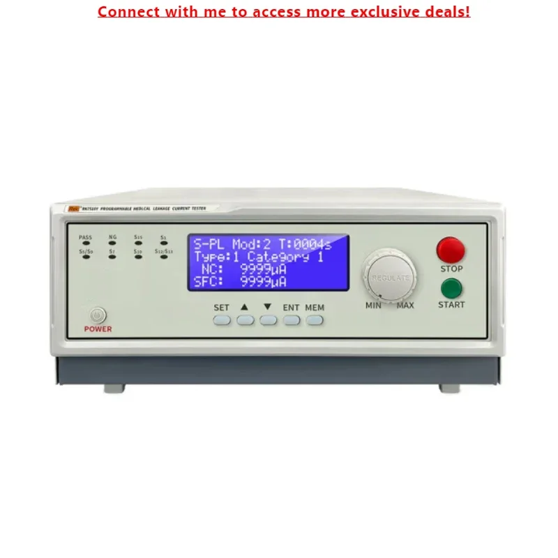 

Rek RK7505Y Medical Leakage Current Tester Capacity 500VA