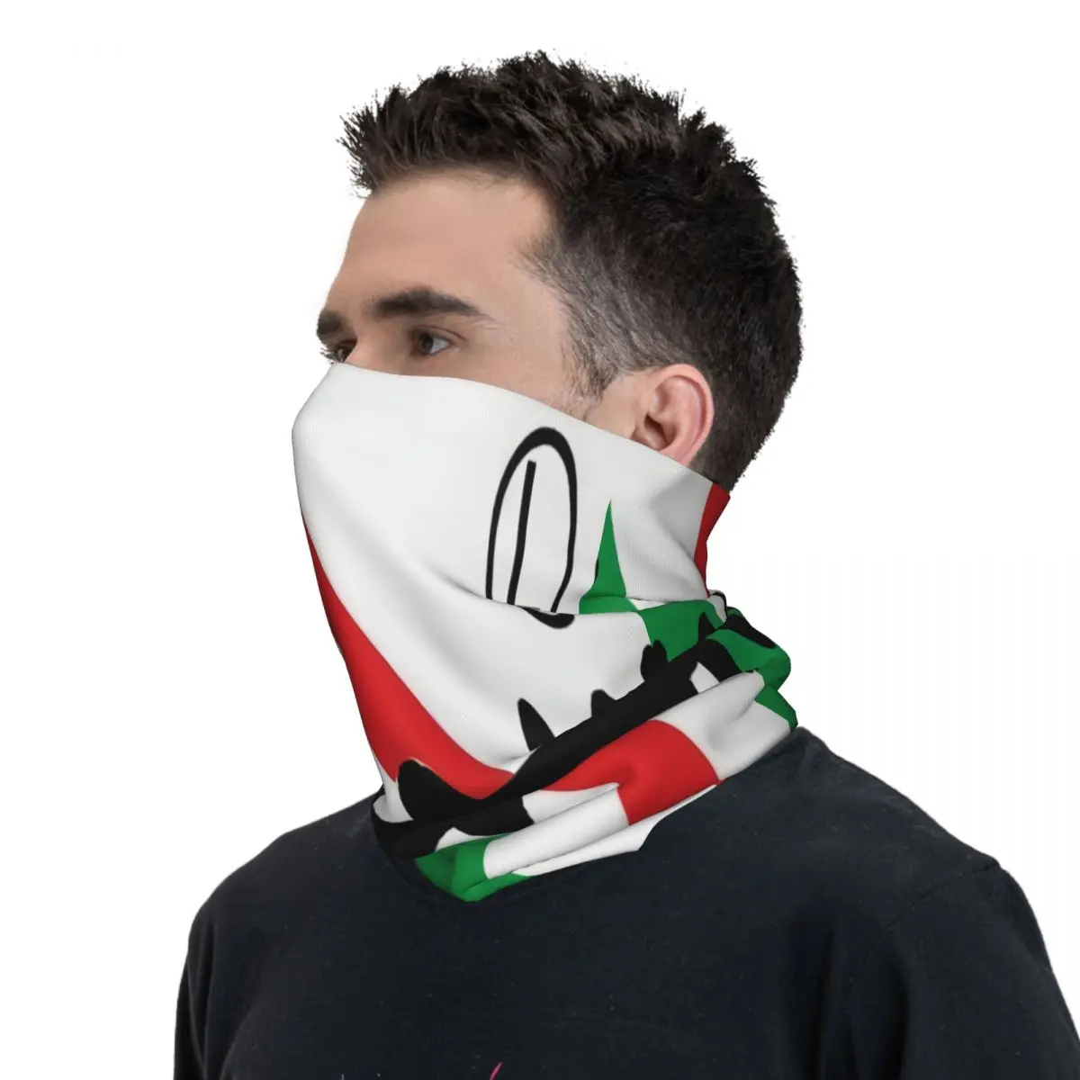 J1512 Ultras Legia Football Poland Cycling Hijab Mask Scarf Cycling Hijab Ski Balaclava Hijab Men's