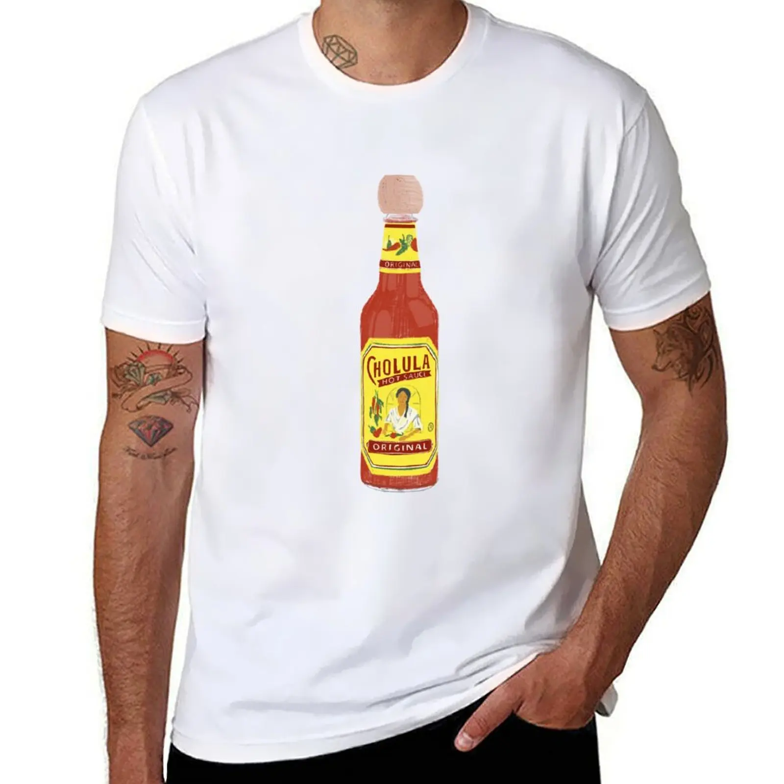 

Let's get spicy! Mexican Hot Sauce T-Shirt essential t shirt man tshirt T-Shirt