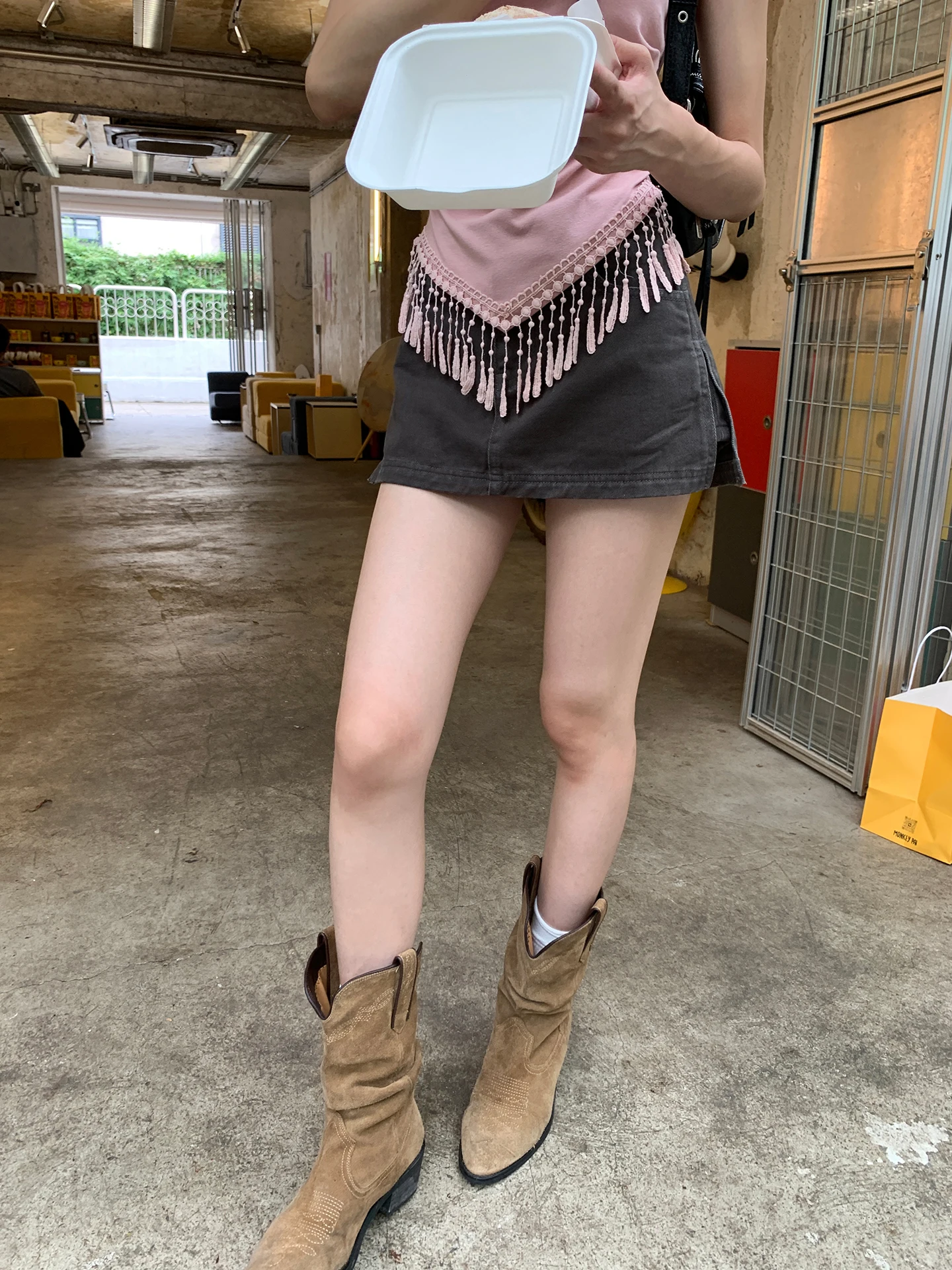 

Red Celebri Denim Skirt Women's Summer 2025 New Trend A-Line Cotton ort Skirt Low Waist ket Design Commute Sle