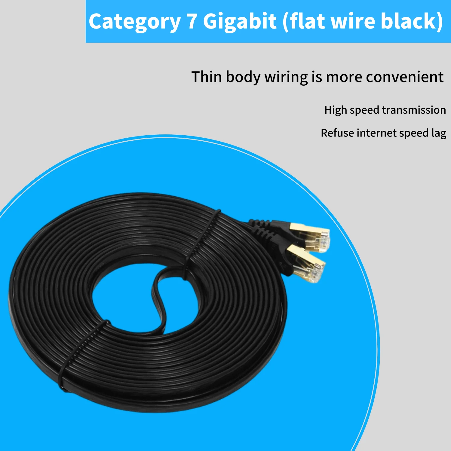 كابل إيثرنت Cat7 كابل Lan STP RJ 45 كابل الشبكة rj45 سلك التصحيح/1 متر/2 متر/30 متر لكابل إيثرنت للكمبيوتر المحمول جهاز التوجيه