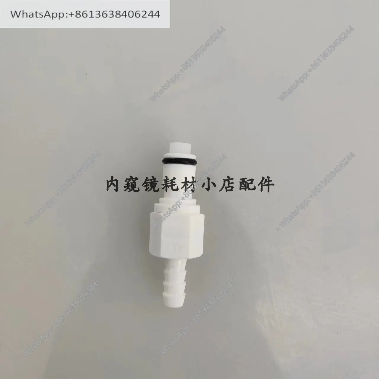 CPC Endoscope Cleaning Workstation Fittings Male contains shut-off valves, sink quick couplings, endoscope accessories