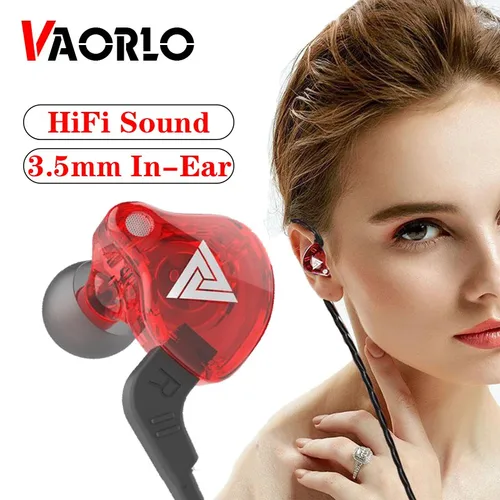 Imagen 2 del producto QKZ AK6 auriculares deportivos originales con micrófono sonido HiFi música auriculares internos para teléfonos inteligentes SU2X