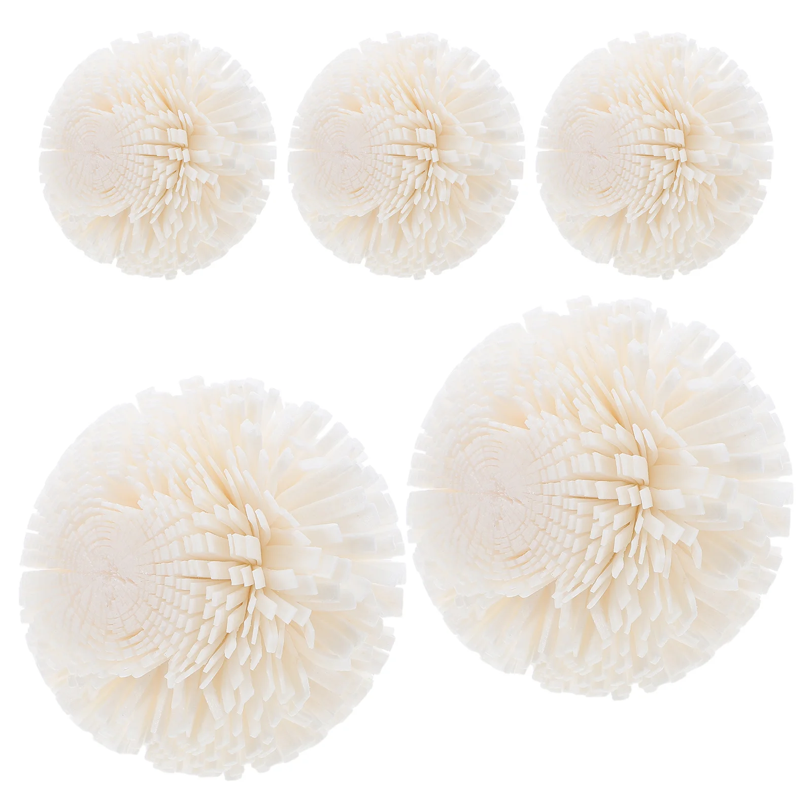 

5Pcs Artificial Chrysanthemum Flower Diffuser Sticks Home Fragrance Essential Oil Paper Flower Aromatherapy Reed Replacement