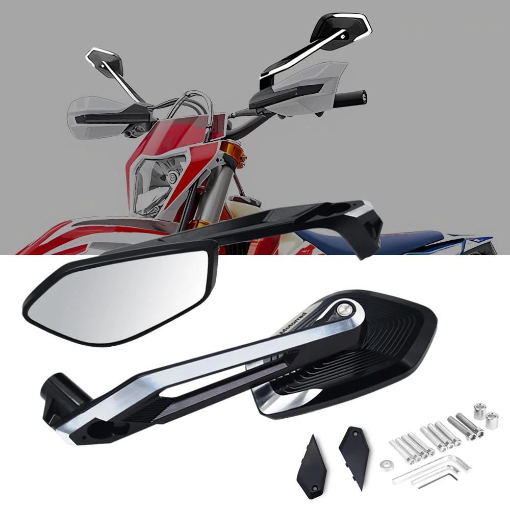

For 250 350 450 500 EXC F EXCF EXC-F Six Days 2017-2023 2024 Adventure Motorcycle Accessories Side Rear View Mirror