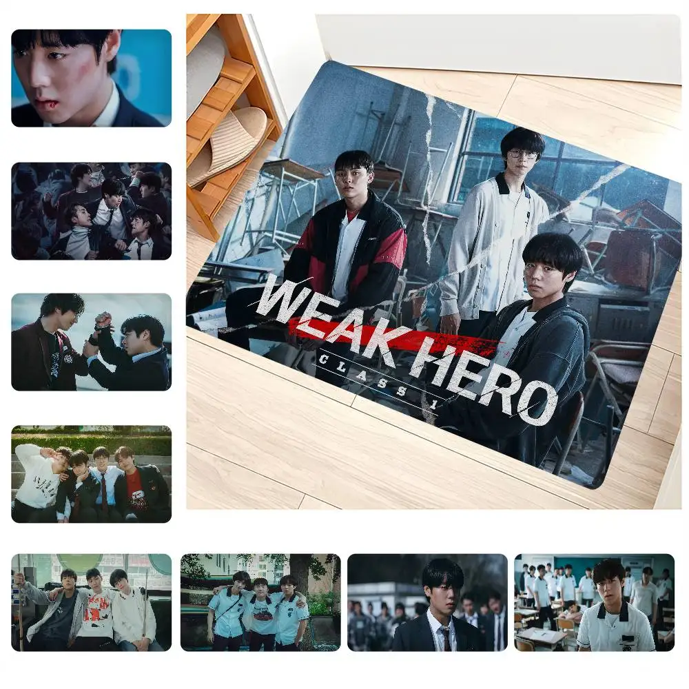 TV Series Weak Hero Class Bathroom Mat Kids Room Bedroom Decoration Balcony Anti-Slip Doormat Living Room Bedside Area Rugs