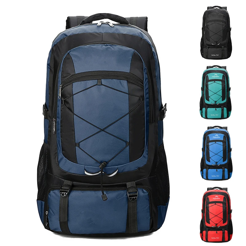 Large Capacity Hiking Backpack Travel Camping Backpack Sports Climbing Daypack Cycling Bag for Outdoor Hunting Trekking Rucksack