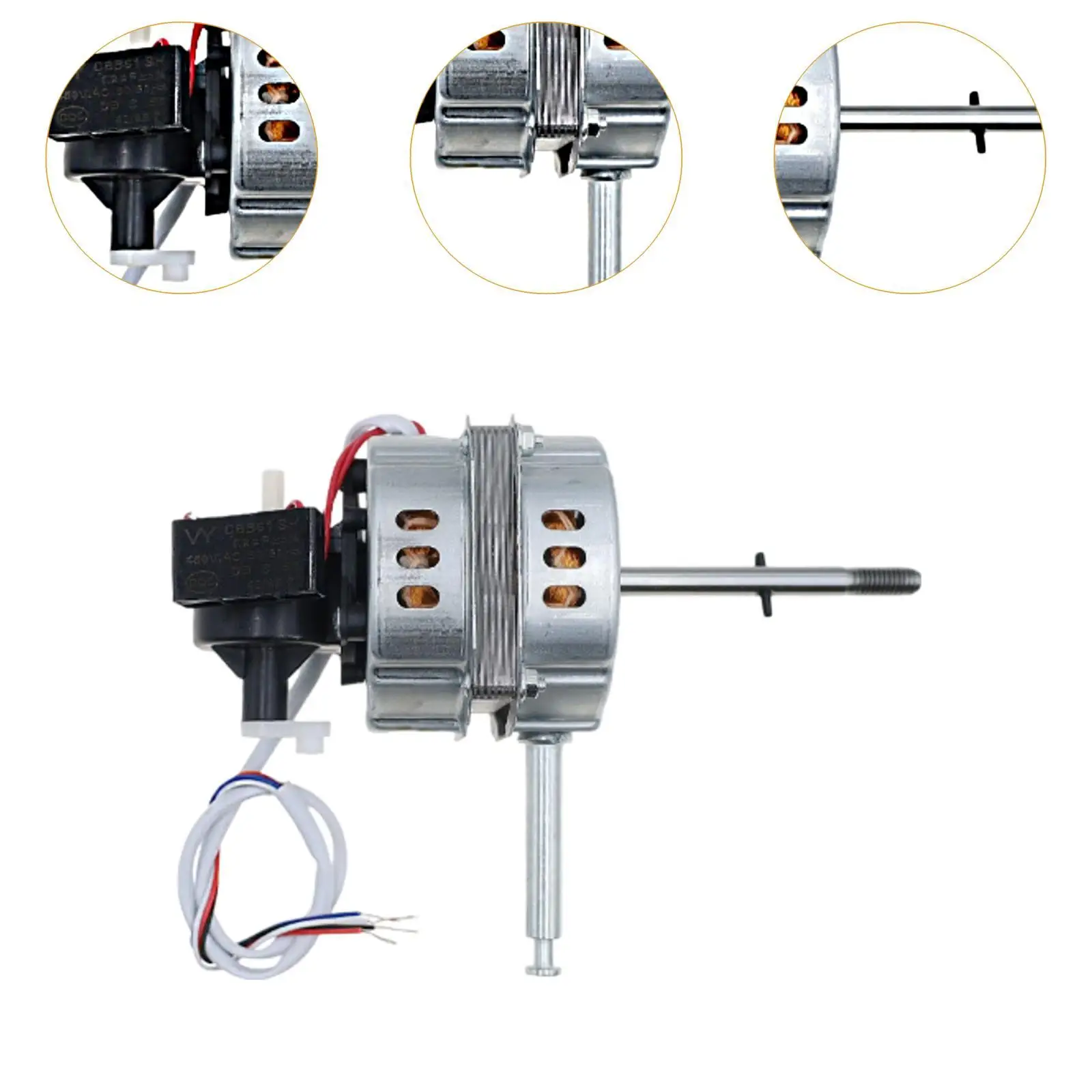 Electric Fan Motor Upgrade Part 50W Replacement Starter for 10 -12 inch Oscillating Fans