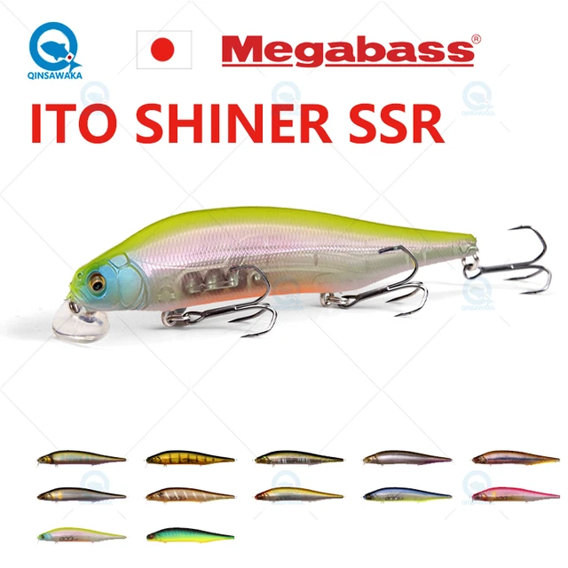 Japan Megabass 2023 New Ito Shiner Ssr 115mm 14g Floating Super Shallow  Runner Fishing Lure Jerk Bait Minnow Bass Sea Tackle - Fishing Lures -  AliExpress