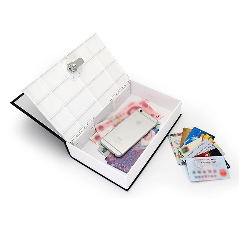 With Combination Lock Money Hidden Key Safe Box Jewellery Lock Box Key Box Locker Cash Bill Money Coin Storage Dictionary Book
