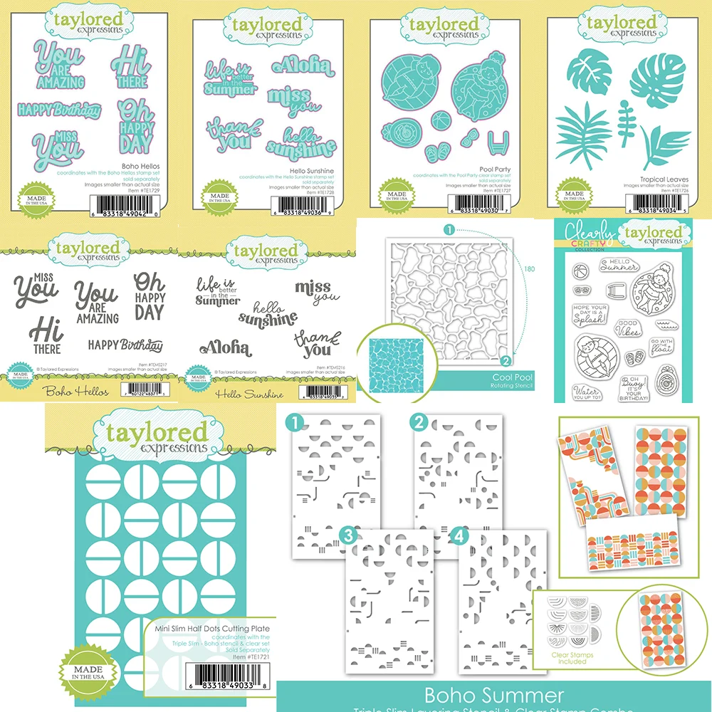 

Металлические штампы в полуточку для вечеринки в честь Дня Рождения