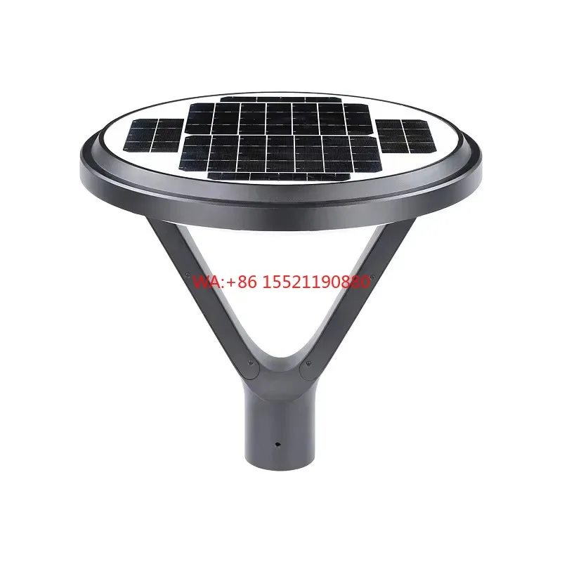 wmwmnu Wholesale Custom Low Price Solar Garden Street Light LED 20W 3000K 6500K With 3m Split Pole IP65 for Garden Courtyard