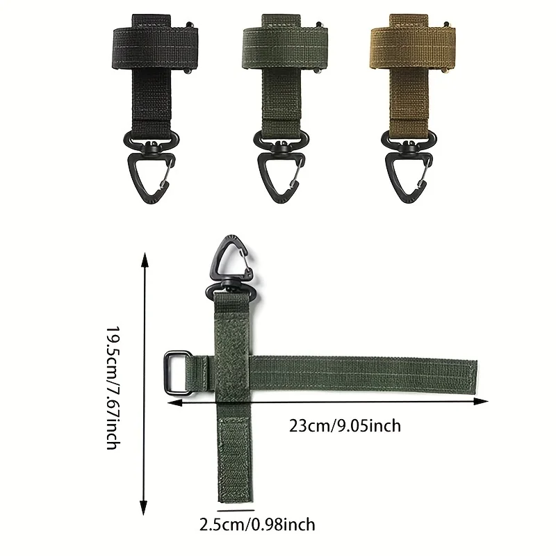 1pc Outdoor Sports Leisure Wear Belt Key Buckle Gloves Rope Quick Access Strap Buckle Scissors Buckle