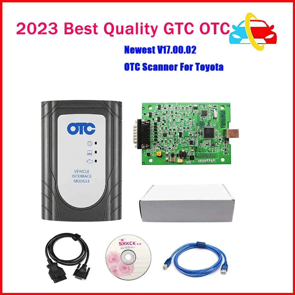 

2023 Best Quality Professional GTC OTC 3 V16.00.012 Scanner Techstream GTS TIS3 VIM For Toyota OBDII Scanner OTC Diagnostic Tool