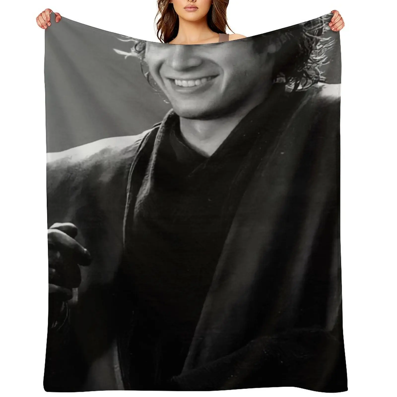 

Hayden Christensen Throw Blanket Kid'S Flannels bed plaid Sofa Quilt Blankets