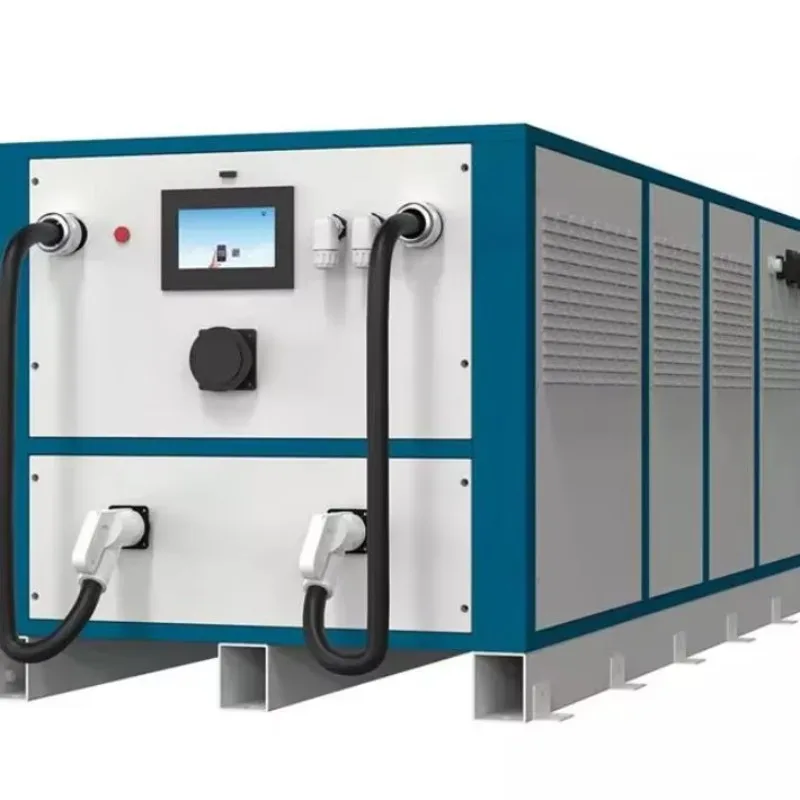DC Fast Charging Station 132kwh Energy Storage Power Bank Movable EV Charger for Electric Car Fleet Rescue Custom