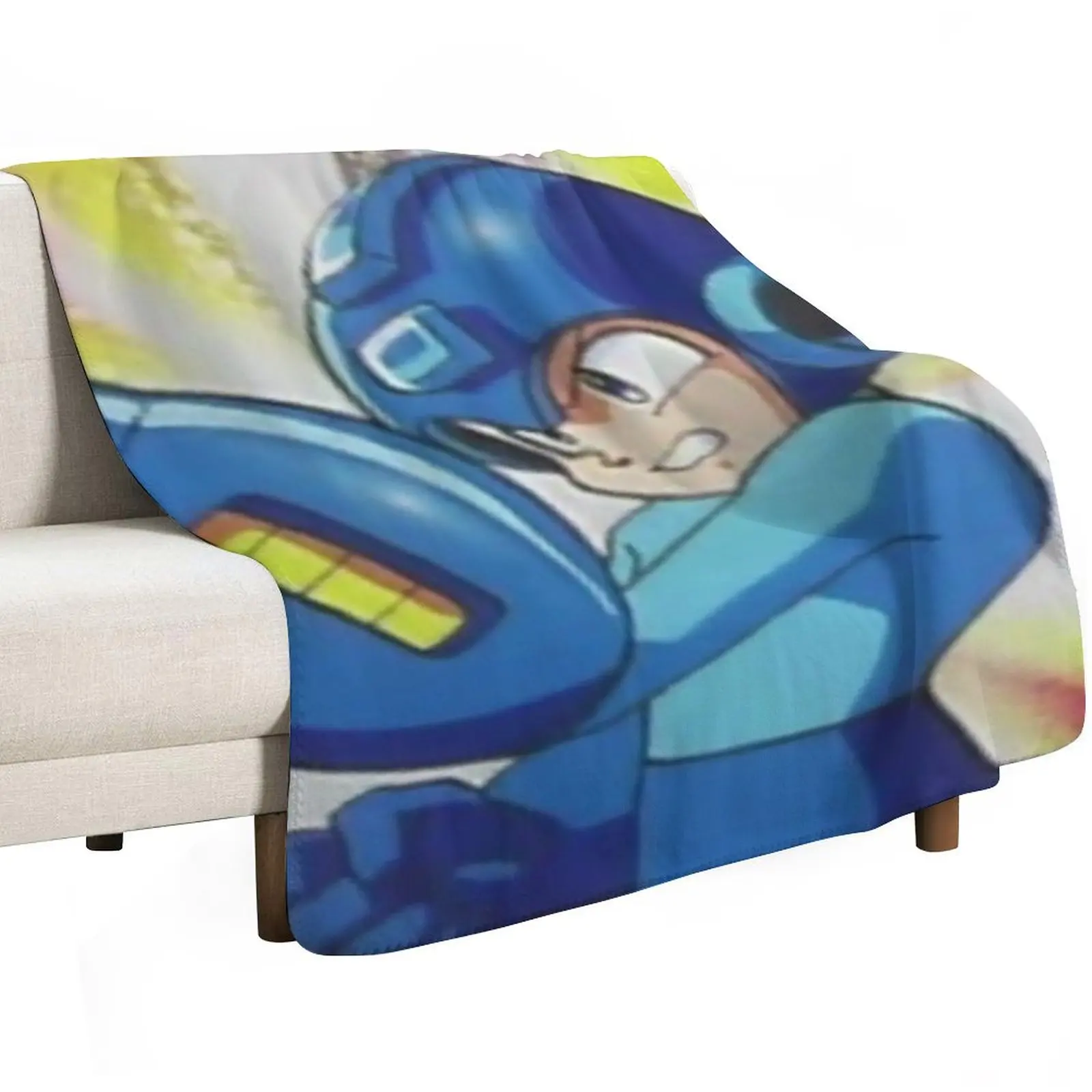 

Mega Man 8 Intro Throw Blanket Sofa Luxury Brand Moving Blankets