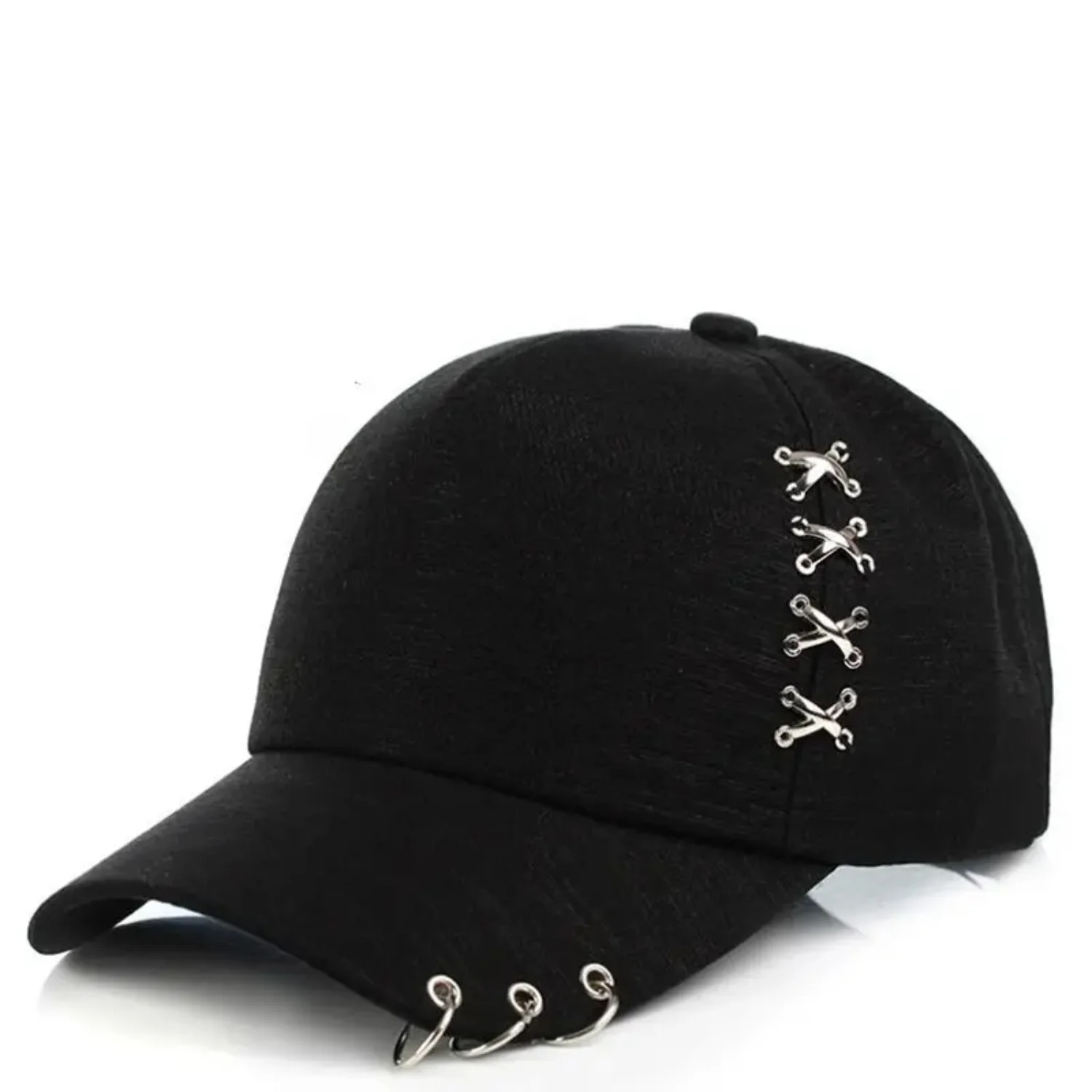 Fashionable Ladies Hoop Baseball Cap - Stylish and Comfortable Women's Snapback Hat for Sports and Casual Wear