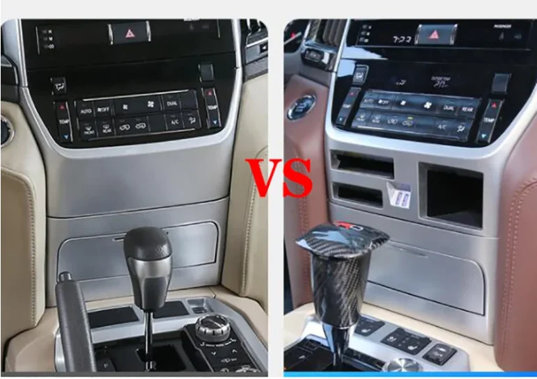 For Toyota Land Cruiser LC200 2016-2021 Left Hand Drive Car center console phone fast wireless charger plate charging holder