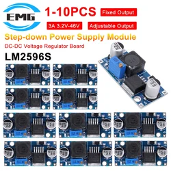 1/5/10PCS LM2596 DC-DC Buck Converter Voltage Regulator 3.2V-46V to 1.25V-35V Buck Converter Power Supply Step Down Module