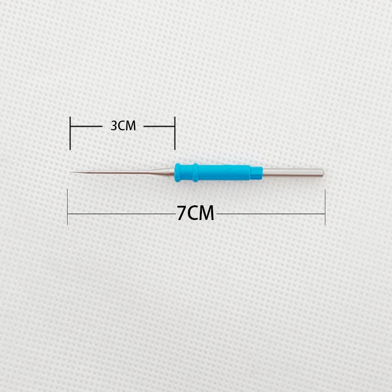 Alta Freqüência Electrocautery Electrocoagulação Electroion Tool Head Filamentous Agulha Tipo Flat Faca Tipo Eleito