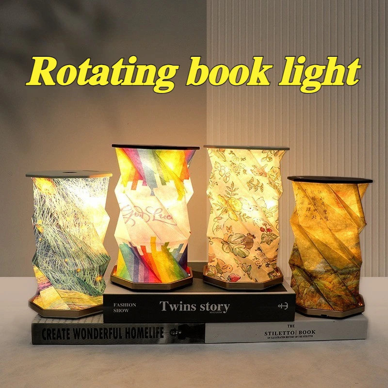 

Sculptures and Figurines Creative Products Rotating Lantern Living Room Luxury Statues Modern Interior Ornaments Home Decoration